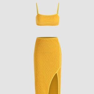 Two-Piece Yellow Set - WITH TAGS!